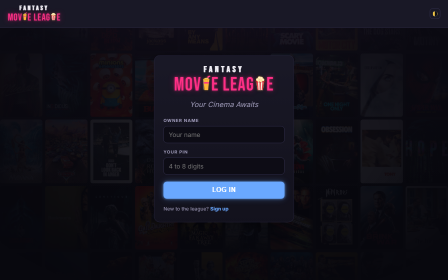 Fantasy Movie League screenshot